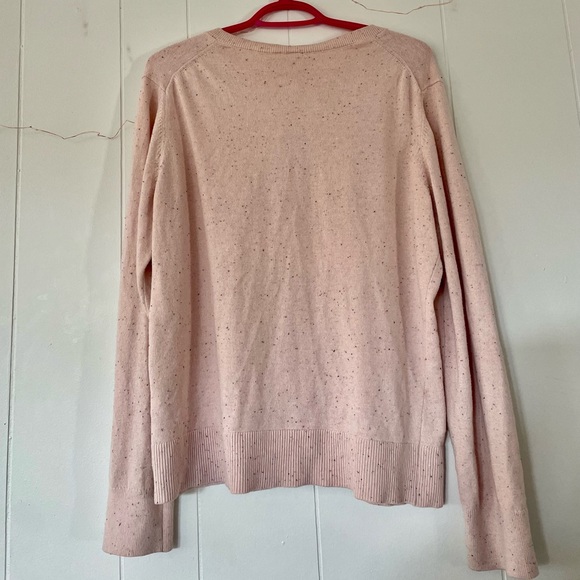 Classic Gap pink confetti cardigan. - Picture 4 of 5